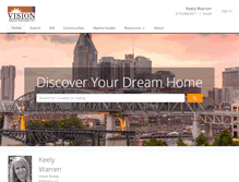Tablet Screenshot of keely.visionrealtypartners.net